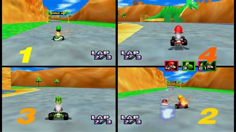 Mario Kart Amped Up All Stages Player Netplay Fps Youtube