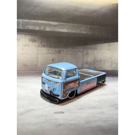 Miniatura Hot Wheels Volkswagen T Pickup Azul Shopee Brasil