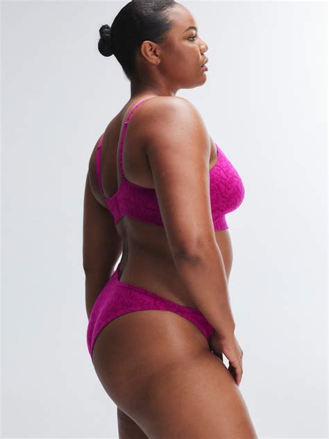 Cotton Essentials High Leg Bikini Panty Savage