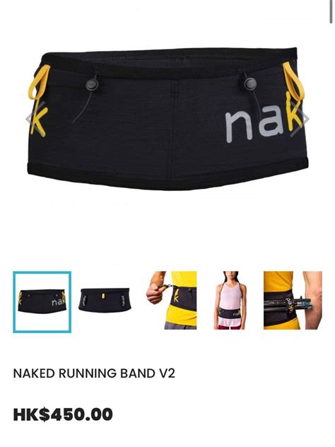 Naked Running Band V Size Inch Carousell