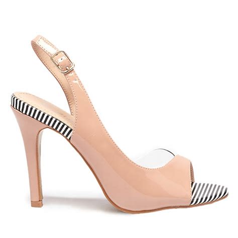 NUDE SANDAŁY DAMSKIE LAKIEROWANE ROTTER 40 12306005787 oficjalne archiwum Allegro