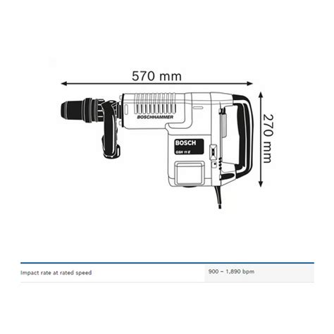 Bosch GSH 11 E - Power Tool / Home Improvement – Bosch By BGE