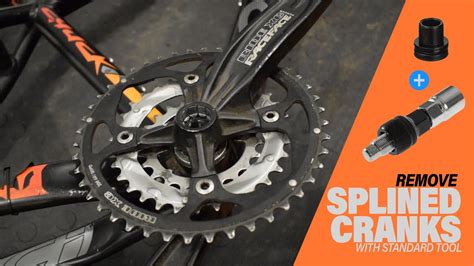 How To Remove Splined Cranks (ISIS Drive/Octalink) With Standard Puller ...