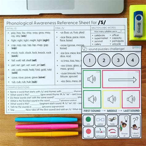 Phonological Awareness Activities Speechy Musings