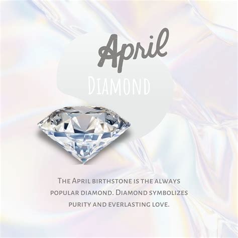 April Birthstone Diamond - Meaning, Symbolism, and Beauty