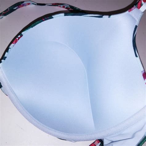 Victoria Secret Swim Bikini Dd Top Xl Bottom Blue Depop