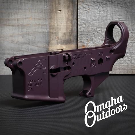 Aero Stripped Lower Gen 2 AR 15 Plum Omaha Outdoors