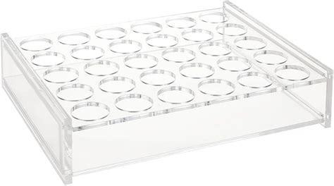 Clear Acrylic Test Tube Rack Sockets Test Tube Display Stands Acrylic