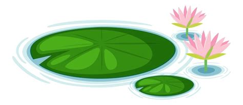 Lily Pad Clipart Vectors And Illustrations For Free Download Freepik