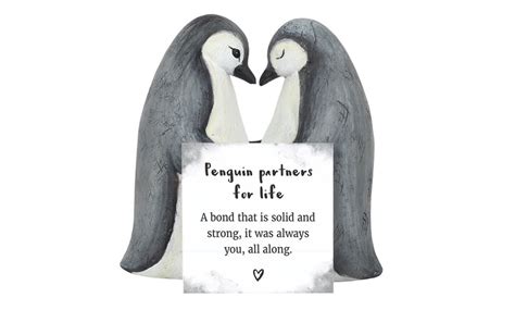 Up To 11 Off Penguin Partners For Life Ornament Groupon