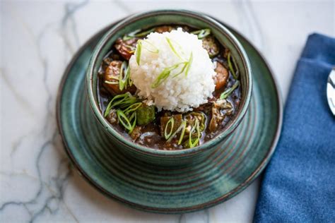 Seafood Okra Gumbo Recipe from the Marsh House | Red Beans and Eric