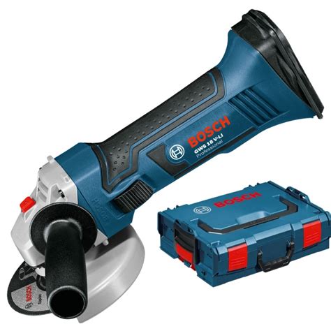 Bosch GWS 18V Li Smerigliatrice Angolare A Batteria 18V Con L Boxx