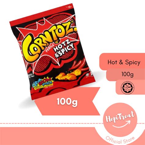 Corntoz Snack Chilli Cheez Hot Spicy Smoky Bbq G By Hepi Treat Lazada