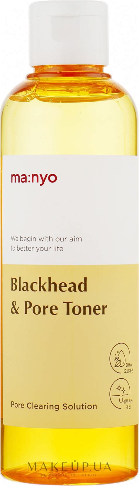 Manyo Blackhead & Pore Toner - Очищающий тоник против черных точек с ...
