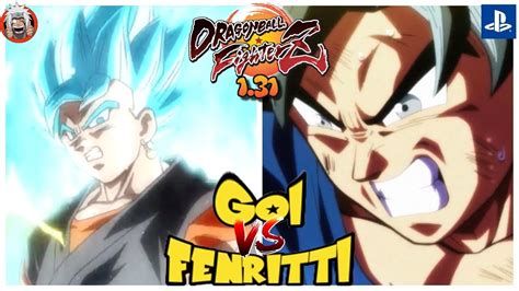 Dbfz Fenritti Vs Go Amazing Fights Ver Youtube