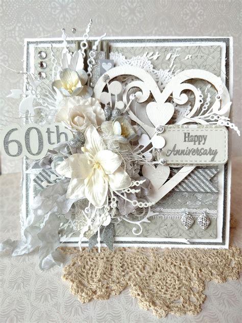 Th Anniversary Card Scrapbook Wedding Anniversary Cakes