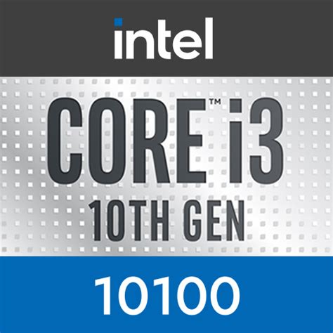 Intel Core i3-10100 CPU Benchmark and Specs - hardwareDB