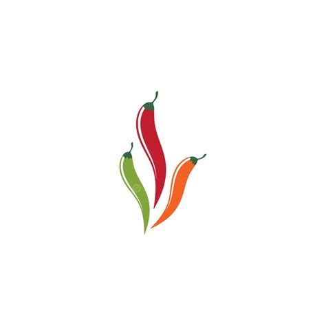 Red Hot Chili Vector Art PNG Hot Chili Illustration Logo Vector Template Mexico Spicy
