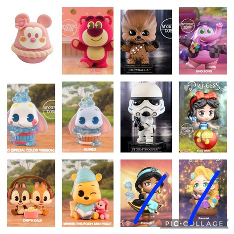 Selling Mystery Hot Toys Cosbi Popmart Pop Mart Secret Chaser Disney Lotso Star Wars Chewbacca