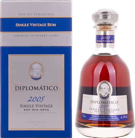 Diplomatico Single Vintage 2005 Dark Rum : Amazon.co.uk: Grocery