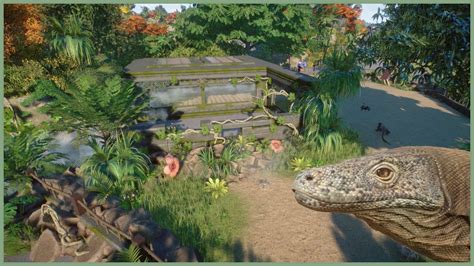 🦎Tropical Komodo dragon habitat | Soliuko Zoo | Planet Zoo | speedbuild