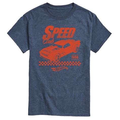 Hot Wheels Speed Club Men S Short Sleeve T Shirt Walmart