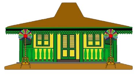 motif rumah betawi  koleksi gambar