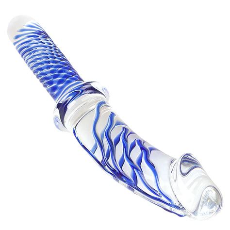 Huge Crystal Glass Dildo With Handle Best Online Sex Toy Sites For Couples