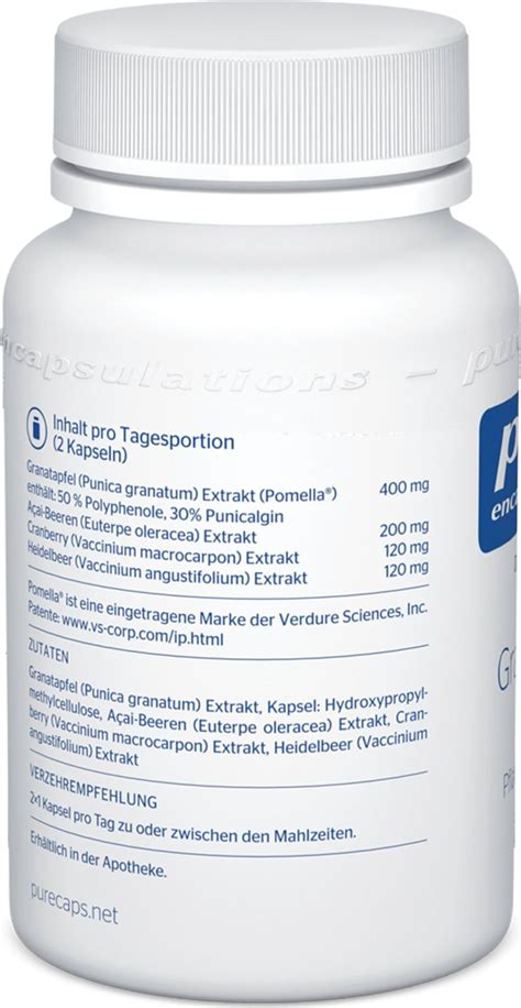 Rom Plus C Psulas Pure Encapsulations Vitalabo Portugal