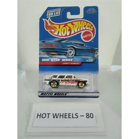 Hot Wheels White Chevy Nomad Shopee Malaysia