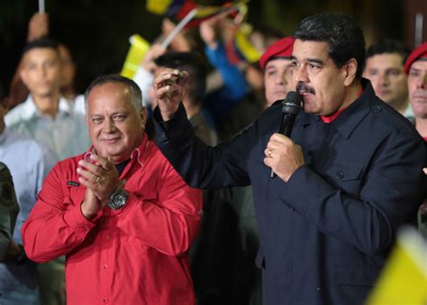 Diosdado Cabello Contro Il Venezuela Una Guerra Non Convenzionale In