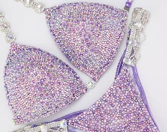 Lavender Bikini Etsy