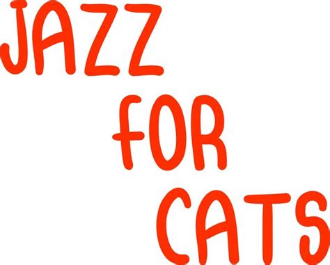 Premium Vector Jazz For Cats Lettering