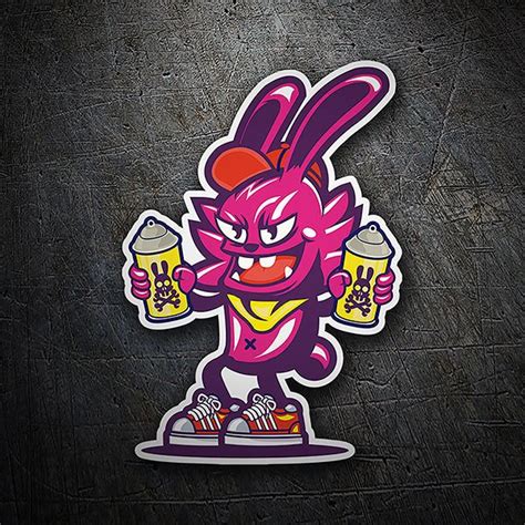 Sticker Evil Rabbit