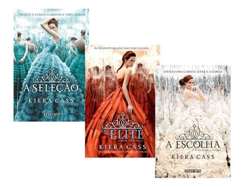 Trilogia A Seleção Kiera Cass Vol 1 2 E 3 Frete Grátis