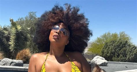 Bikini Clad Lizzo Twerks As She Shows Off Her Bum In Raunchy Video