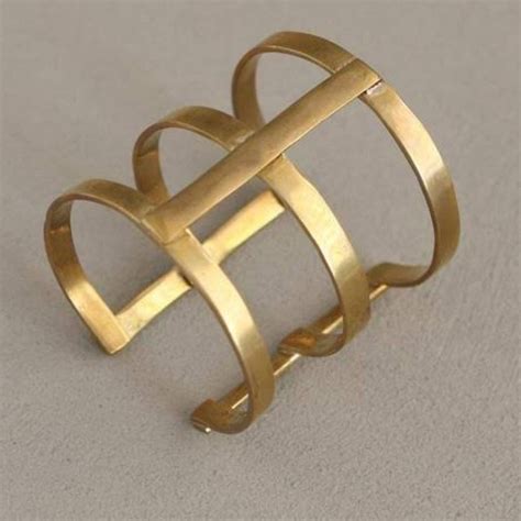 Party Wear Golden Brass Cuff Bracelet At ₹ 115piece In Sambhal Id
