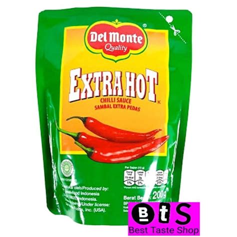Jual Delmonte Saos Sambal Extra Hot Gr Shopee Indonesia