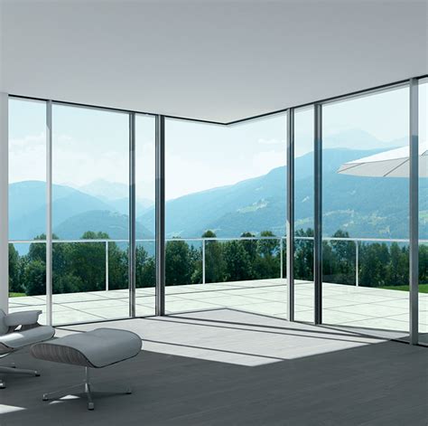 Posuvné dveře Schüco ASS Panorama Design WELL OKNA s r o