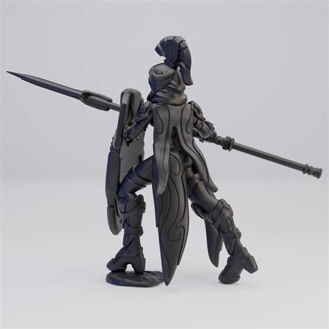 Hot Goblin 光槍刃ヌードB ミニチュア ホットゴブリン 女戦士