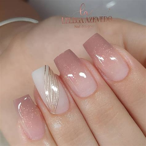 30 Classy Nude Nail Designs Perfect For Elegant Ladies 220 Manicura de uñas Manicura Uñas