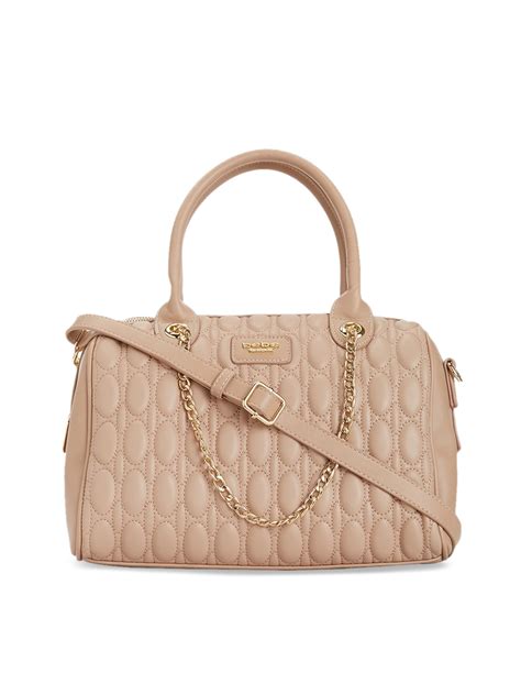 Buy Bebe Nude Coloured Textured Handheld Bag Handbags For Women Myntra