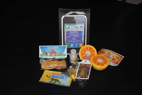 iPhone party treat bag - for the conclusion of app for that series