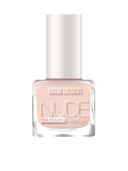 BELOR DESIGN Лак для ногтей Nude Harmony тон нежный персик купить с доставкой по выгодным