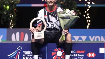 Hasil Final French Open 2023 Jonatan Christie Juara Fikri Bagas