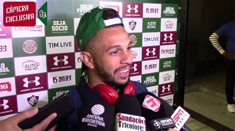 Fala Jogador Wellington Nem Fala Sobre Seu Retorno Ao Flu Youtube