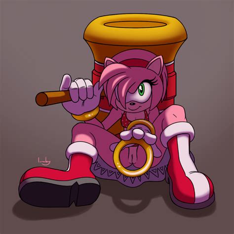 Pinup Amy Rose By Lumby Hentai Foundry