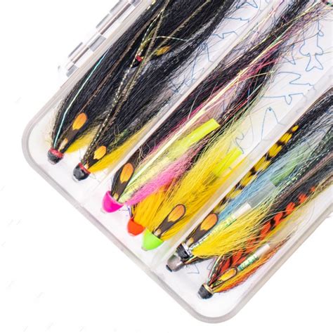 Caledonia Flies Monkey Salmon Tube Selection Fishing Fly Assortment