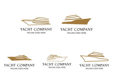 Minimalist And Modern Yacht Logo Designs Inspiration Ship Logo Design
