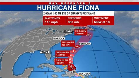 Fiona strengthens to Category 3, becomes 1st major hurricane of season | KFOR.com Oklahoma City